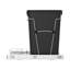 Poubelle escamotable Rev-A-Shelf-48416179