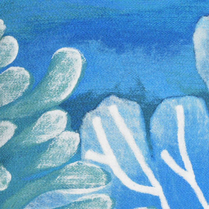 Visions III Reef Indoor/Outdoor Throw Pillow