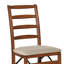 Chaises pliantes rembourrées Ladderback