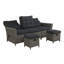 190.5cm Wide Patio Sofa with Cushions