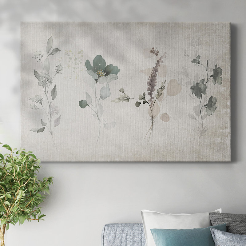 Arrangement rétro - Toile tendue avec châssis, H 12 po x l 18 po