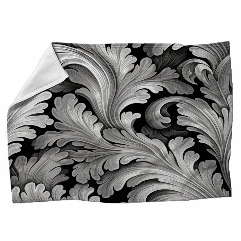 Machine Printed Throw Blanket, Twin