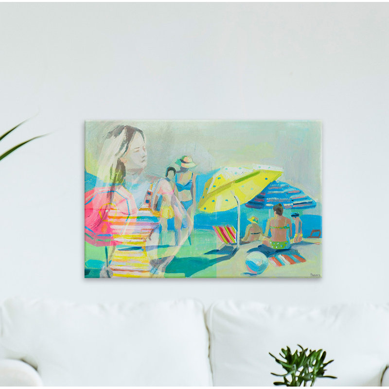 Parvez Taj - Wrapped Canvas Painting, 101cm H x 152cm W
