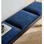Banc en bois massif de style français pour lin, idéal pour le salon et la chambre.