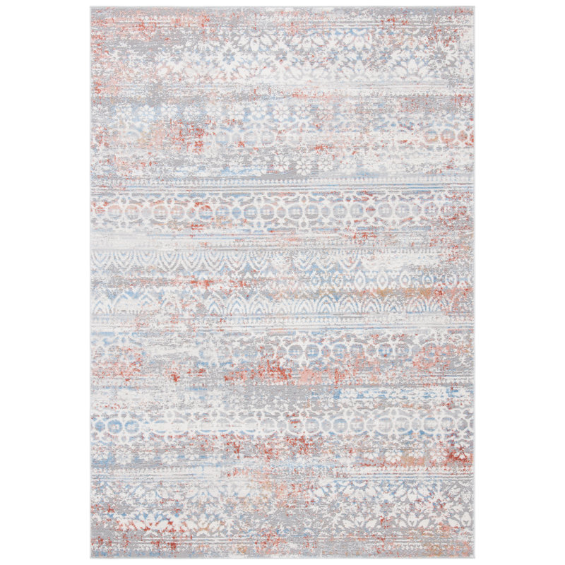 Gov Cotton Southwestern Rug, Rectangle 9' x 12'
