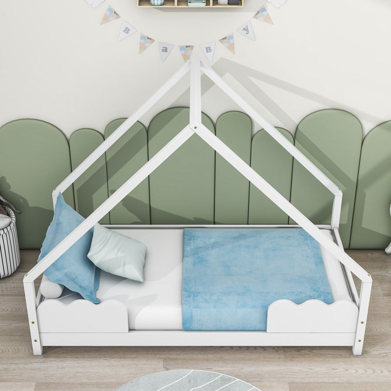 Jiang 80 X 160 Cm Storage Bed, White