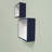 Navy Cube Shelf Set, 4" D X 10" W X 10" H, Set Of 2