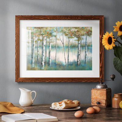 Aspen Lake, reproduction d'art encadrée sur papier