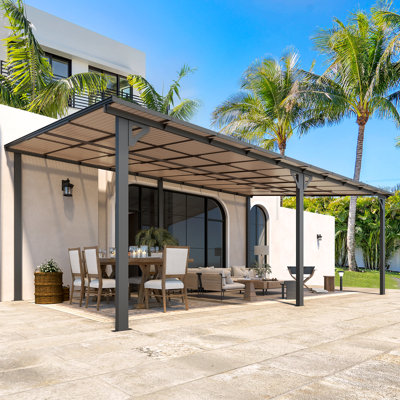 Aluminum Pergola with Canopy