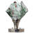 10" High Tossed Salad Confetti Handkerchief Accent Lamp