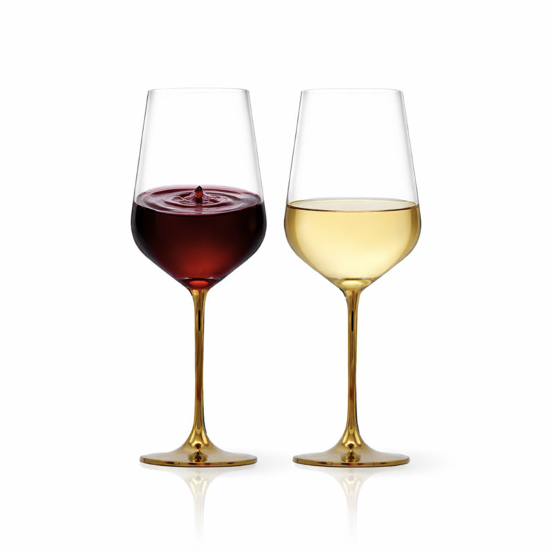 Verres à vin en cuivre artisanal de qualité supérieure (750 ml / 25 oz liq.)