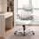 Chaise de bureau ergonomique. Support lombaire avec accoudoirs relevables Click5. Fauteuil de direction et fauteuil de bureau Modern