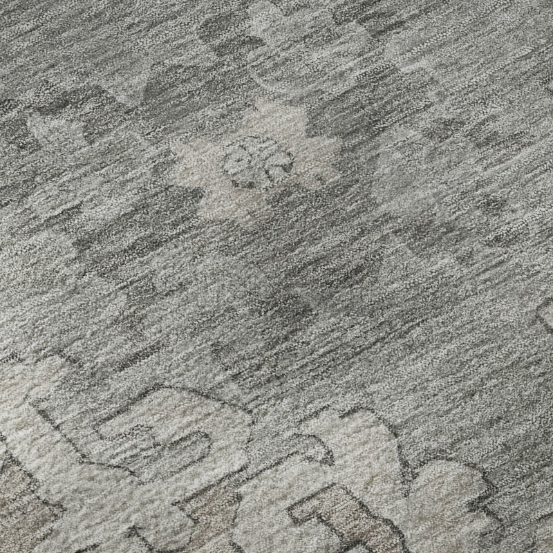 Premium Machine Washable Lubbers AMF1731 Global Rug, Rectangle 10' x 14'