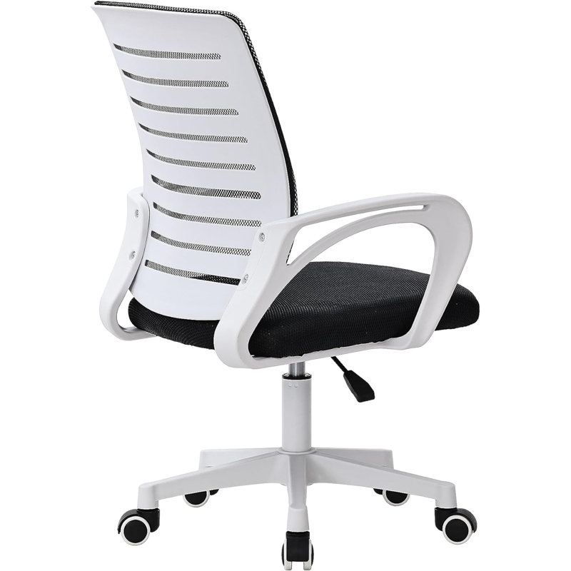 Henni Mesh Desk Chair, Grey/Black