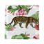Leopard Walk Hemstitch Cocktail 6" Linen/Cotton Napkin-122609850