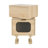 MDF Creative Rotatable Robot Storage Side Table