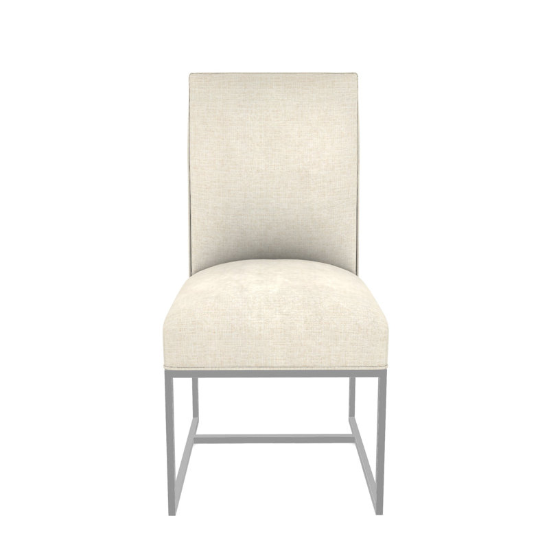 Colton Side Chair, Polyester Blend Tuck Linen