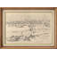Croquis de paysage champêtre rustique, impression sur papier-91356626-119460544