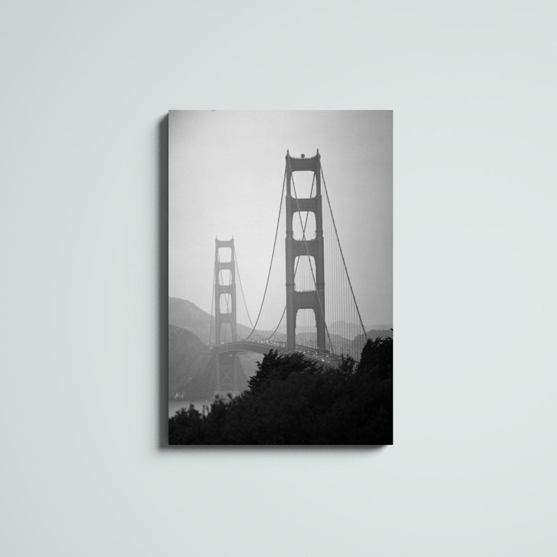 «Golden Gate Bridge I», photographie sur toile, H 36 po x l 24 po