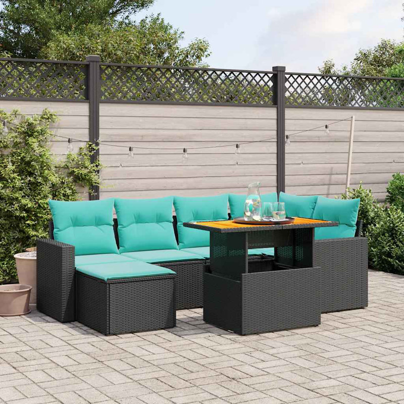 Ensemble de canapé de jardin Vidaxl beige