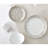 Amity 16 Piece Porcelain China Dinnerware Set - Service for 4-610666638