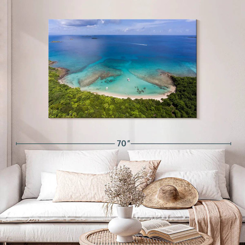 Kavia Culebra Coast, 32" H x 48" W