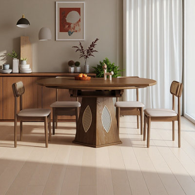 French Retro Design Round Dining Table