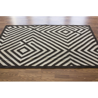 Maiorano Wool Geometric Indoor Rug