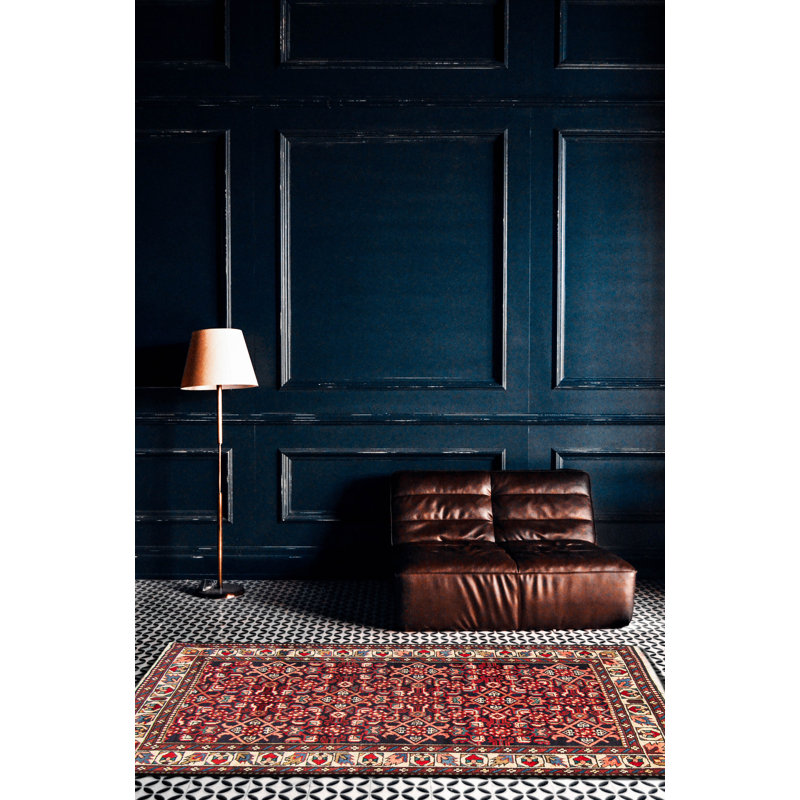 Andelz Dark Navy Rug 3'4" x 5'5"