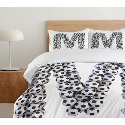 Microfiber Duvet Cover Set -  Ambesonne, nev_73753_queen