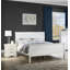Meuble de lit simple noir avec lit simple Louis Phillipe-2049466639-2049466638