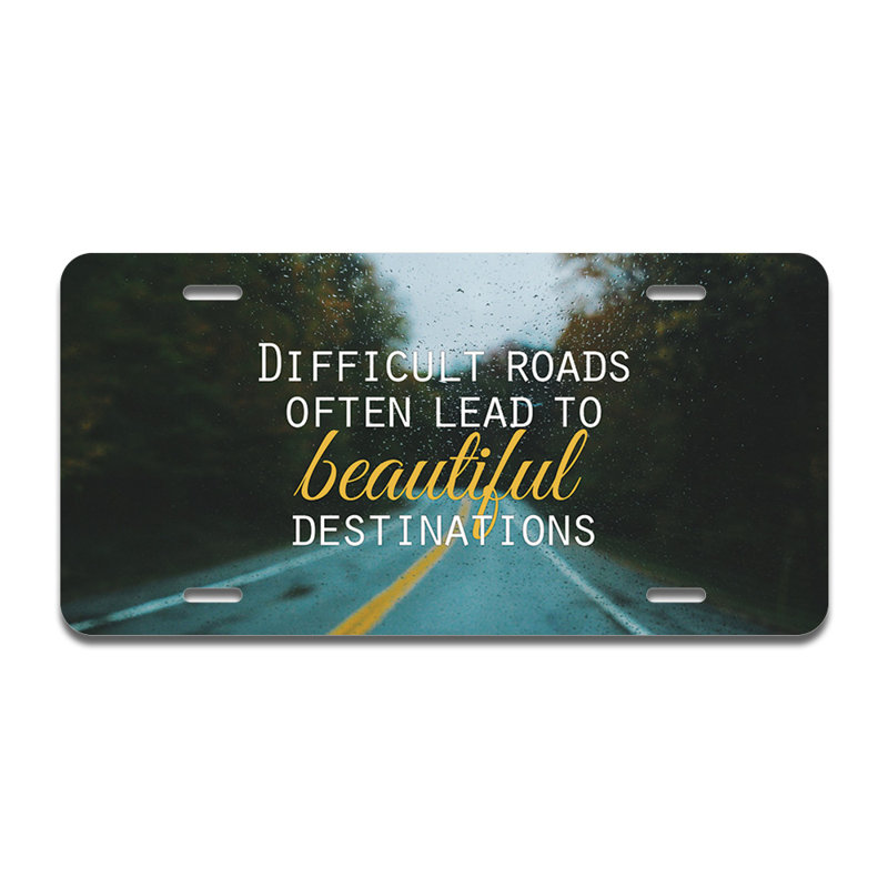 Cadre en aluminium Difficile Roads
