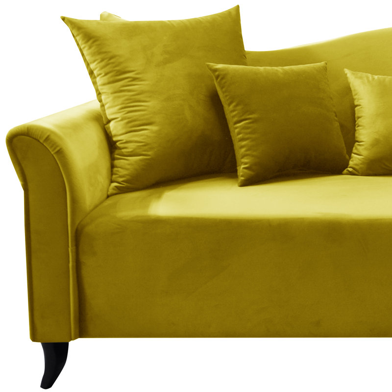 4 Seater Sofa, Gold