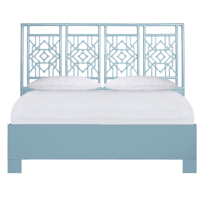Tulum Bed, King, Pool Blue