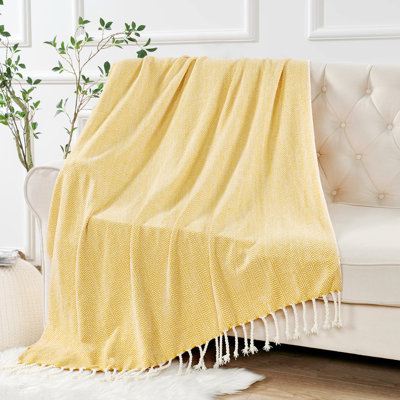 Knitted Throw Blanket