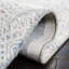 Tapis damassé en laine et en coton indien touffeté à la main Alfrik-357539635