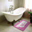 Tapis rectangulaire antidérapant pour salle de bain-42101507-42101508-122103220