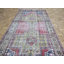 Tapis de la surface en laine de chemin rouge 4 pi x 8 pi 7 po one-of-kind main noué la