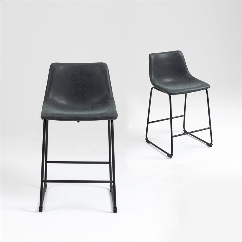 Tabouret de comptoir 24,4 po Lila