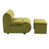 Velours vert olive est en rupture de stock