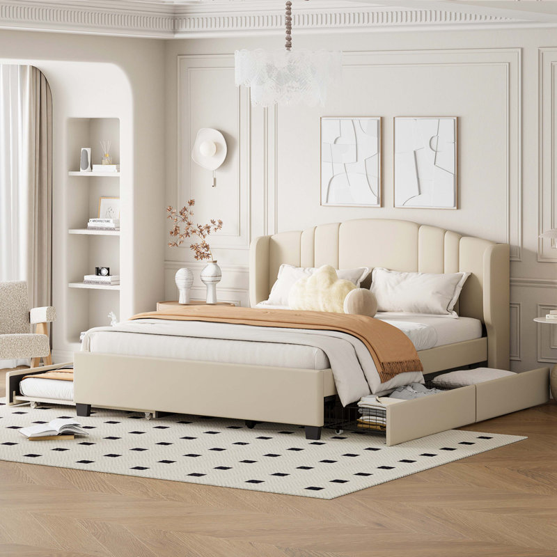 Upholstered Platform Bed