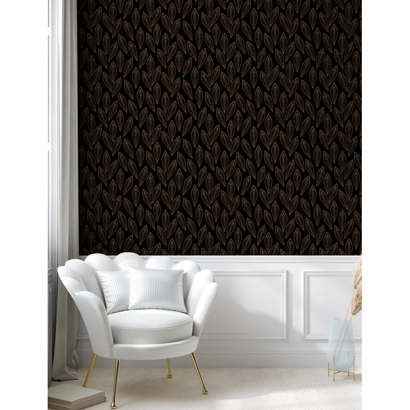 Rouleau de papier peint texturé, L 13 po x L 100 po