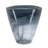 Smokey Black Glass Vase