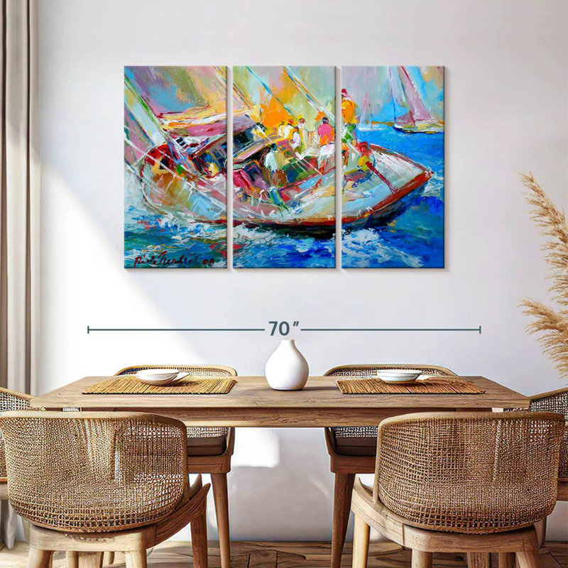Mehar Sail, 36" H x 57" W