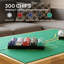 HOMCOM Poker Chip Set