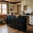 63" W Kitchen Island With Leaf