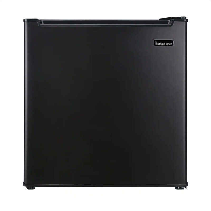 Magic Chef 1.7 Cubic Feet Refrigerator, Black