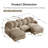 Comfy  Modular Sectional Sofa-716958748