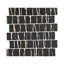 Carrelage mosaïque en verre recyclé mat Graeco-Roman-133002683