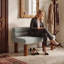 Boucle Upholstered Bench-30016770